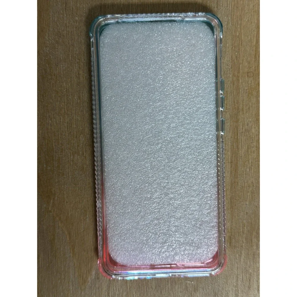 Motorola Edge 30 Phone Case Full-Body Rugged Transparent‎ Pink Blue